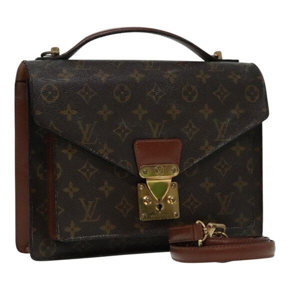 LOUIS VUITTON Monogram Monceau 28 Hand Bag - Picture 1 of 15